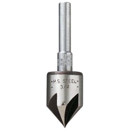 CENTRAL TOOLS General Tools 318-195-1/2 1-2 Inch Hss Countersink 318-195-1/2